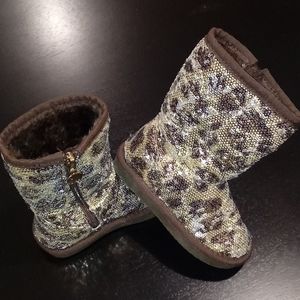 Stuart Weitzman sequin boots Size 7 - Like New